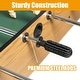 preview thumbnail 3 of 1, 48" Competition Sized Home Recreation Wooden Foosball Table - Brown - 48" x 24" x 31" (L x W xH)