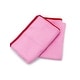 preview thumbnail 3 of 1, Work of Artisans Organic Cotton Woven Baby Blanket- Baby Pink w/ Dark Pink Hemming