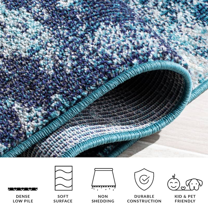 SAFAVIEH Madison Lawanda Modern Abstract Rug