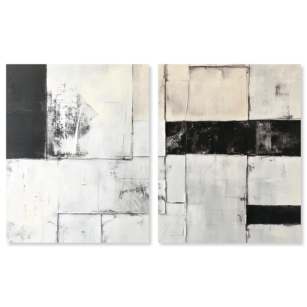 Midnight Canvas Set of 2 by Art Remedy, Gallery Wrapped