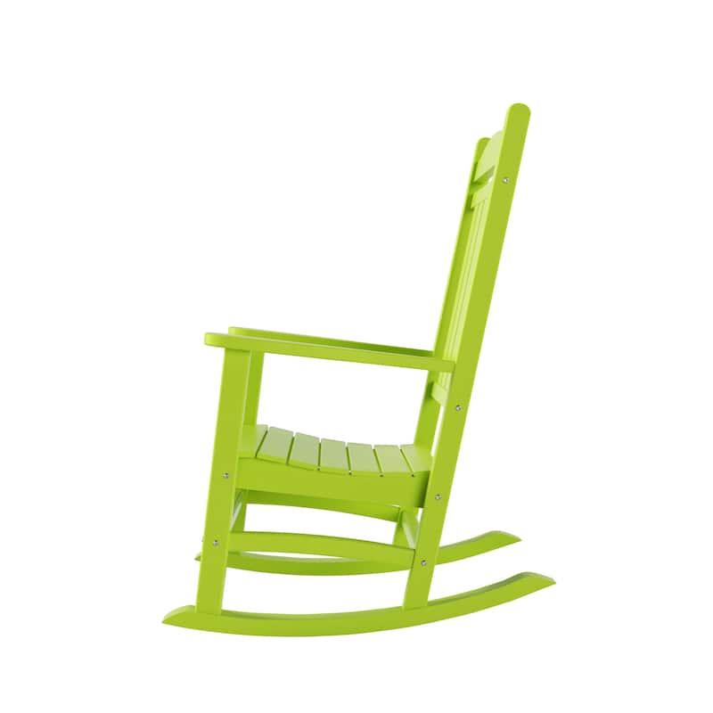 Laguna Hdpe All Weather Outdoor Patio Rocking Chair