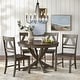 preview thumbnail 5 of 17, Simple Living Vintner Country Style Dining Set 5pc Grey