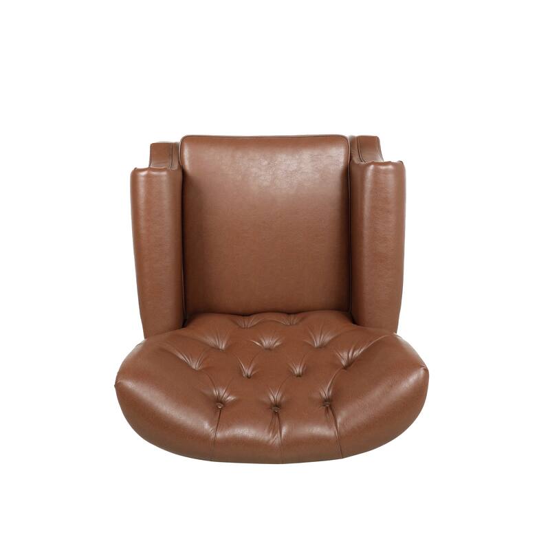 Recliner Chair, Contemporary Push-back Recliner