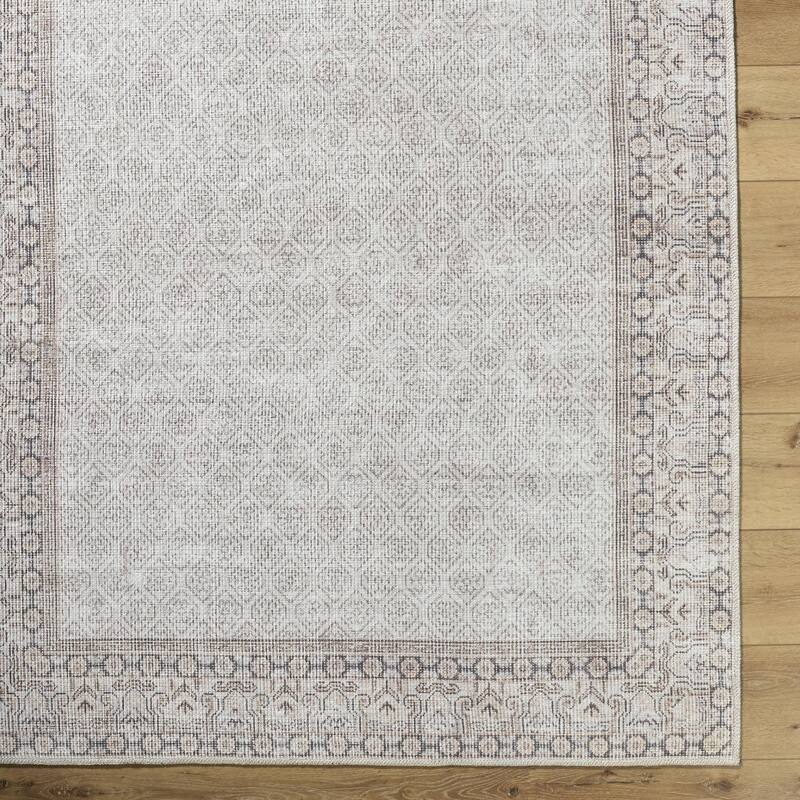 Our PNW Home x Livabliss Rainier Cottage Border Washable Area Rug