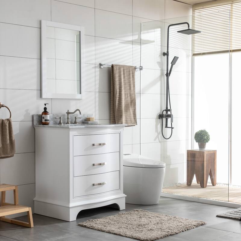 Sudio Design Monroe 30" Bathroom Vanity - 30" Single Sink