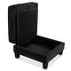 preview thumbnail 11 of 20, DH BASIC Modern Chenille Square Storage Ottoman by Denhour