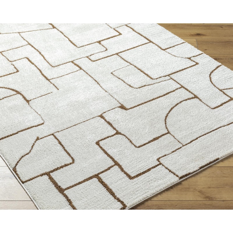 Livabliss Freud Morroccan Geometric Area Rug