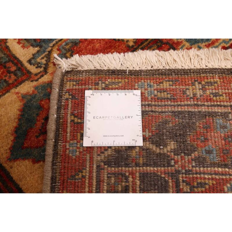 ECARPETGALLERY Hand-knotted Jules Sultane Red Wool Rug - 4'0 x 6'2