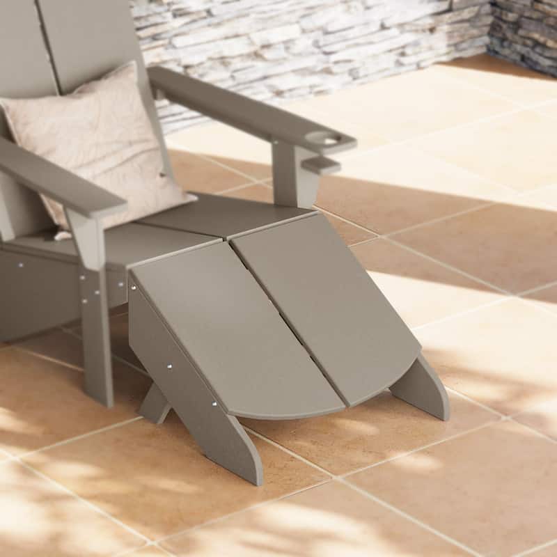 Coastin Modern Poly Ottoman