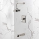 preview thumbnail 33 of 34, Kingston Brass Single-Handle Pressure Balanced Tub and Shower Faucet
