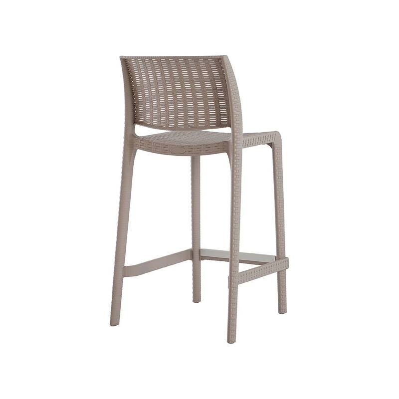 Rue Resin Stackable Counter Stools, Set of 2