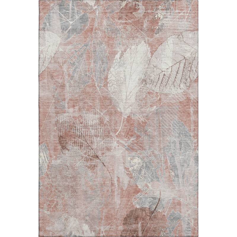 Premium Washable Super Soft Floral Imprints Mayfield Rug