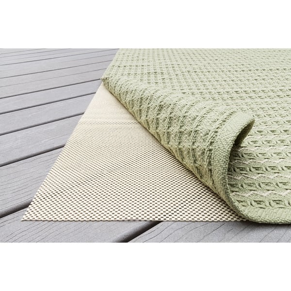 Alexander Home Outdoor Non-slip Rug Pad - Beige - Bed Bath