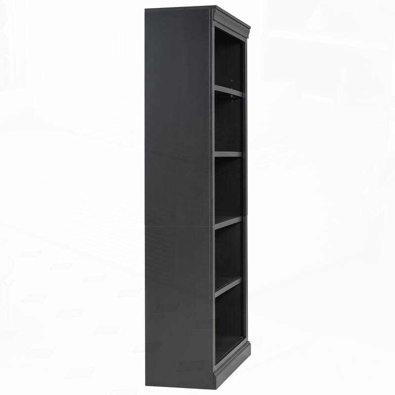 5-Tier Decor Bookshelves with Adjustable Shelves