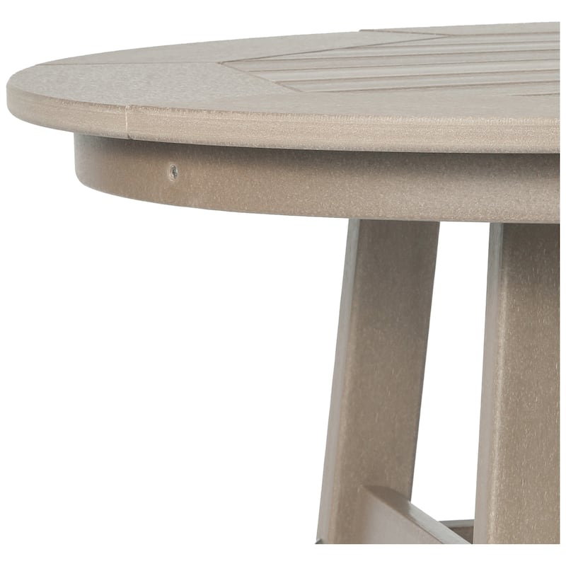 Polytrends Laguna Hdpe All Weather Outdoor Patio 35" Round Counter Table