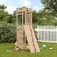 preview thumbnail 11 of 16, vidaXL Outdoor Playset Outdoor Backyard Playground Equipment for Kids Age 3-8 20.9" x 68.5" x 81.5" Pine