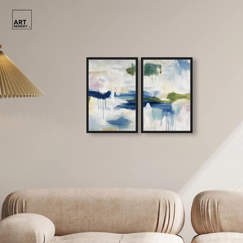 Kairos I Canvas Set of 2 by Art Remedy