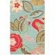 preview thumbnail 5 of 38, SAFAVIEH Handmade Blossom Vertie Modern Floral Wool Rug 2'6" x 4' - Blue/Multi - Rectangle