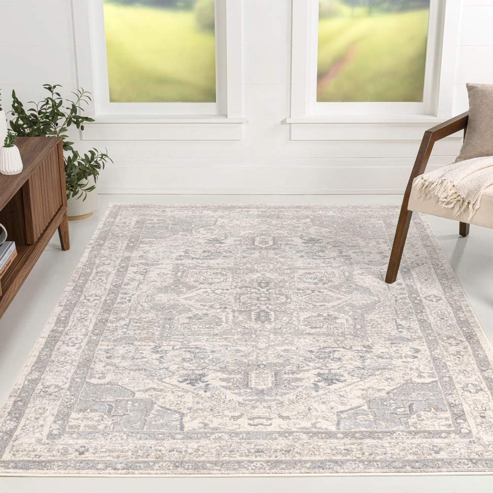 JONATHAN Y Traditional Persian Vintage Medallion Area Rug
