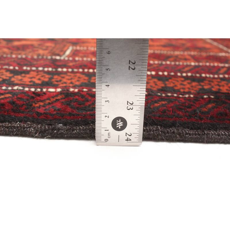 ECARPETGALLERY Hand-knotted Teimani Burnt Orange Wool Rug - 2'9 x 4'7