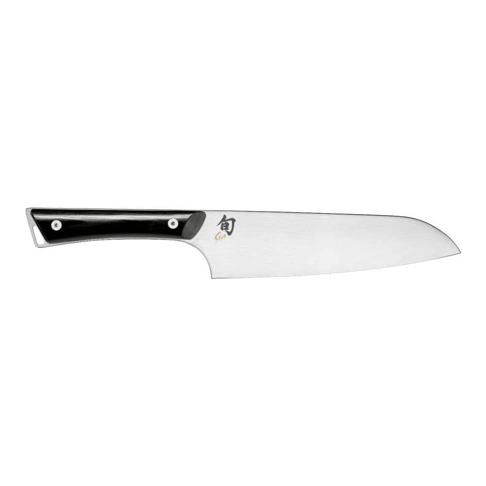 Shun Kazahana Santoku Knife, 7"