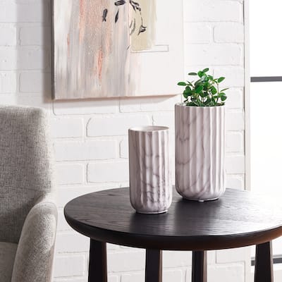 SAFAVIEH Silene Decorative Vase (Set of 2) - 5Wx5Dx9H