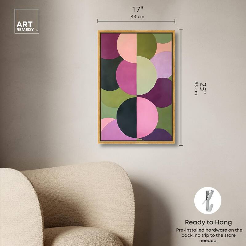 Purpurea I Canvas by Art Remedy