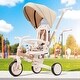 preview thumbnail 33 of 50, 7-in-1 Multifunctional Baby Tricycle,Foldable Toddler Trike, Halloween gift