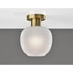 preview thumbnail 2 of 1, Magnolia Flush Mount