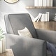 preview thumbnail 3 of 10, Haynes Traditional Fabric Welted Padded Recliner Chair by Furniture of America