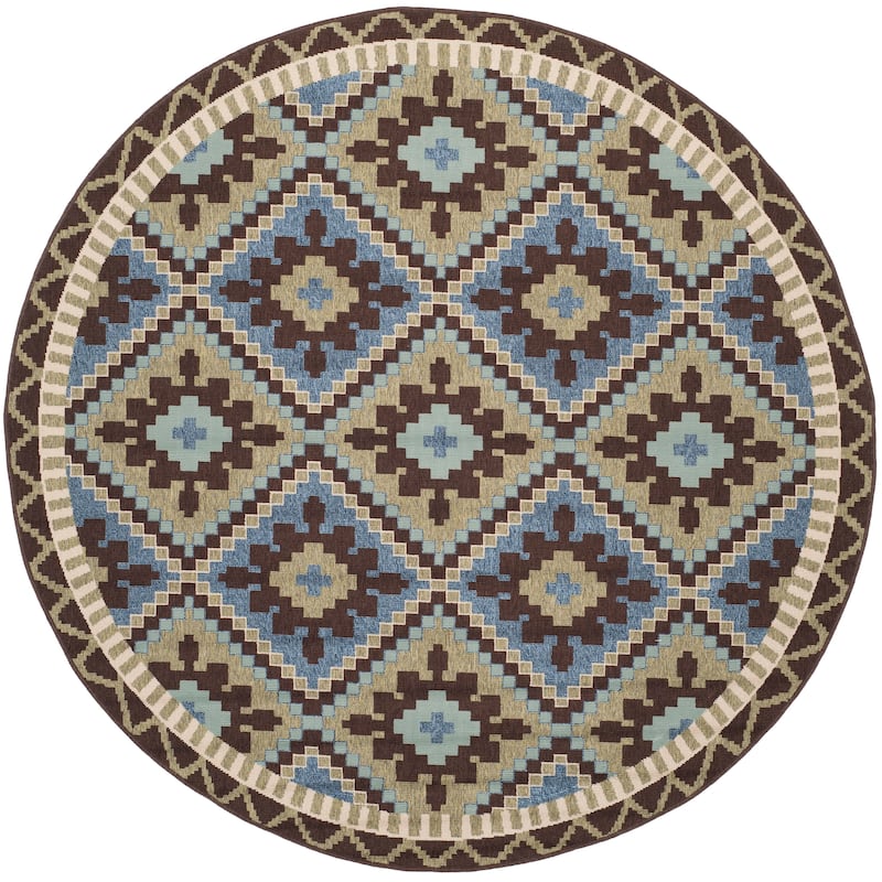 SAFAVIEH Veranda Vitaline Indoor/ Outdoor Waterproof Patio Backyard Rug