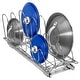 preview thumbnail 1 of 4, LYNK PROFESSIONAL® Slide Out Baking Pan and Pot Lid Organizer shelf for Cabinet - 7.25” W x 21” D – Chrome