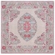 preview thumbnail 4 of 28, SAFAVIEH Besarabian Machine Washable Jaime French Country Rug 6'7" Square - Beige/Sage