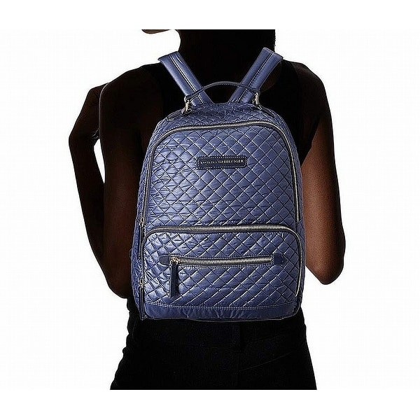 tommy hilfiger alva quilted backpack