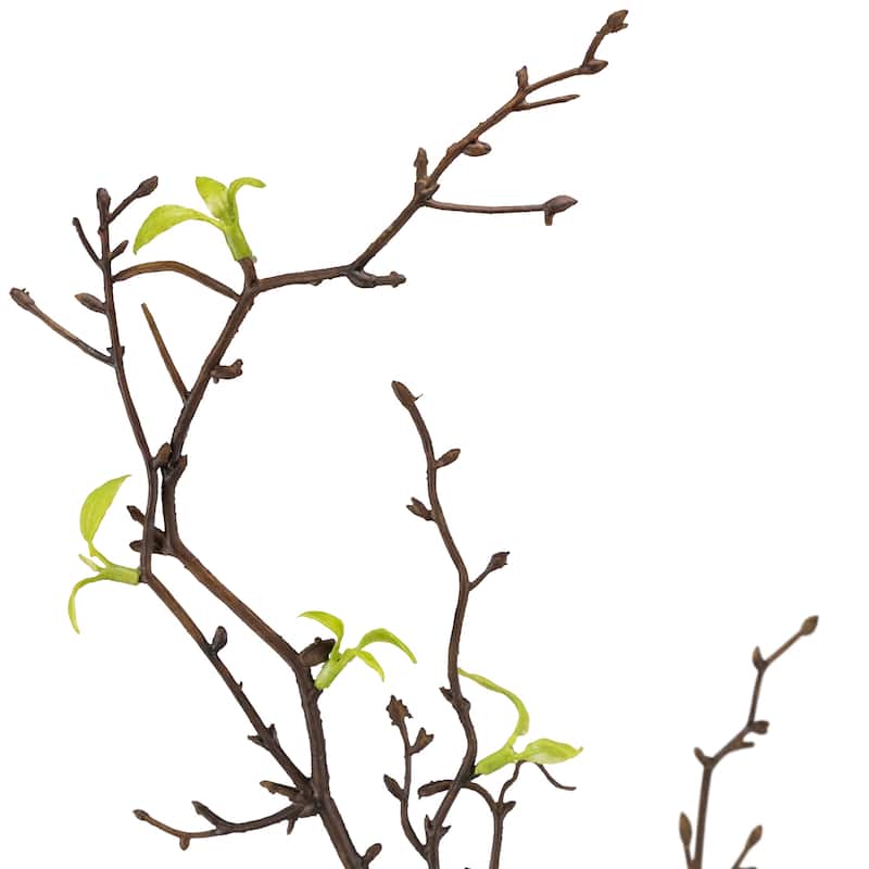 Curly Willow Artificial Sprays - 34" - Green - Set of 4