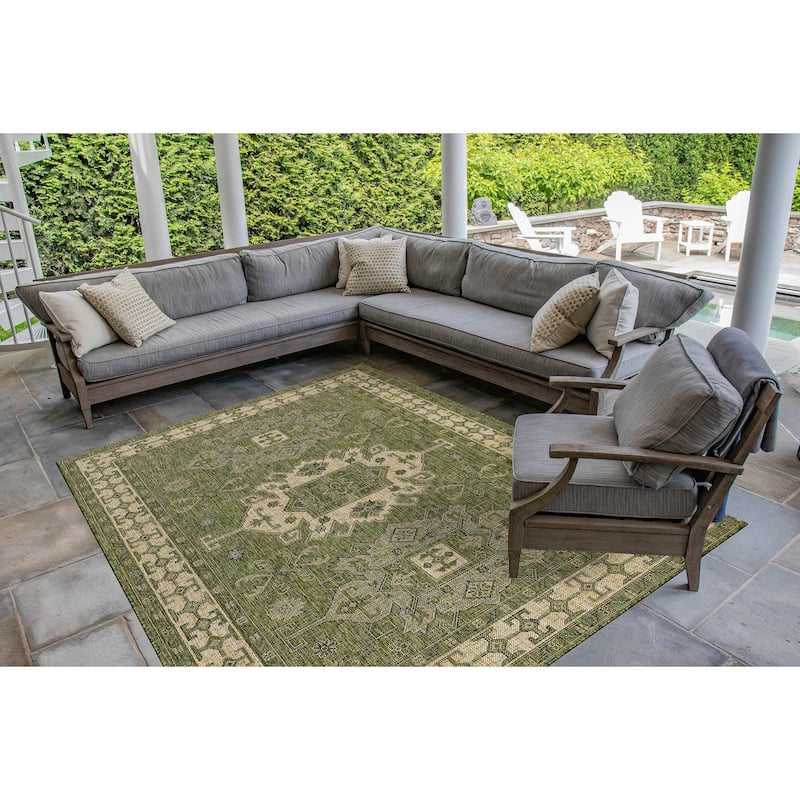 Liora Manne Carmel Kilim Indoor/Outdoor Rug