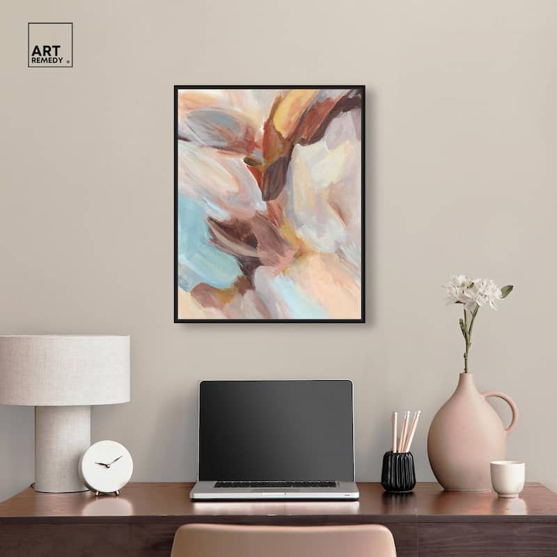 Layers of Colors II Canvas by Art Remedy