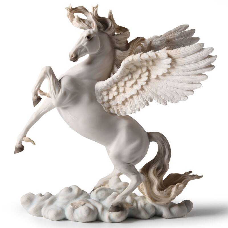 Veronese Design 11.0 H Rearing Pegasus Resin Multicolor