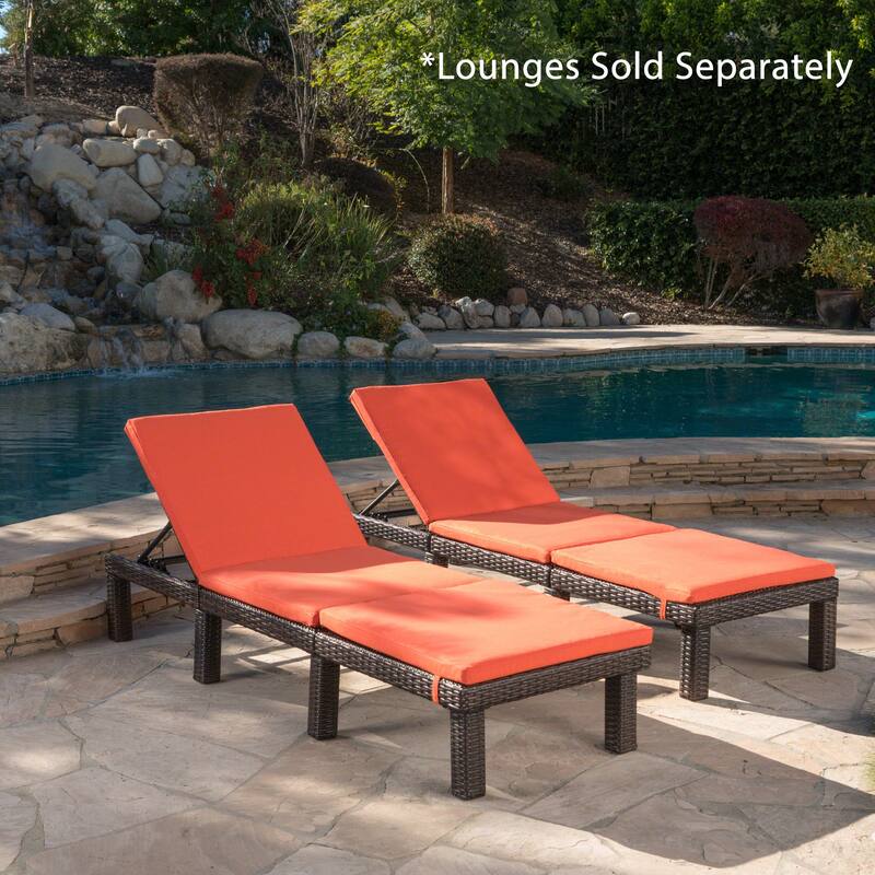 Jamaica Chaise Lounge Cushions ONLY (Set of 2) by Christopher Knight Home