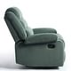 preview thumbnail 77 of 101, Overstuffed Cotton Corduroy Manual Pushback Recliner with Wide Armrest