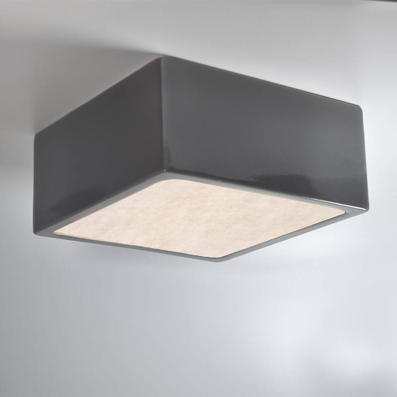 Justice Design Group Short Square LED Flush-Mount