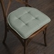 preview thumbnail 2 of 31, Sweet Home Collection Solid Color U-Shaped Memory Foam Chair Cushions - 16"x17" Set of 12 - Scuba