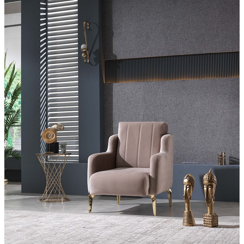 Vunto Modern Sofa And Two Chairs Living Room Set