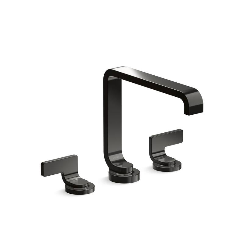 Kallista P34237-LV Guise Collection Deck Mounted Tub Filler - Polished Graphite