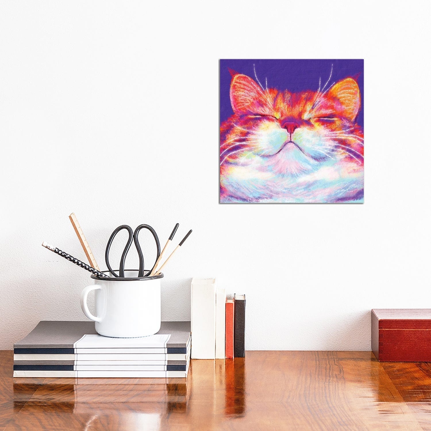 "Smug" by JoyousJoyfulJoyness Canvas Print