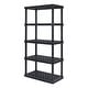 preview thumbnail 1 of 3, IRIS USA® Plastic Rack Shelf - Black