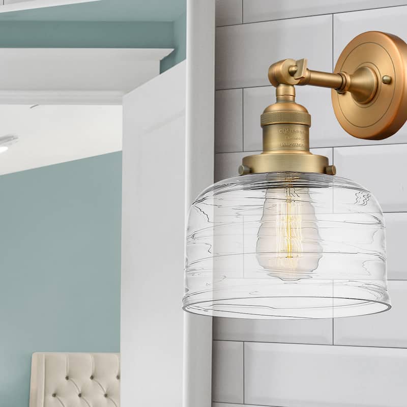 Innovations Lighting 203-12-8 Bell Sconce Bell 12" Tall Wall Sconce