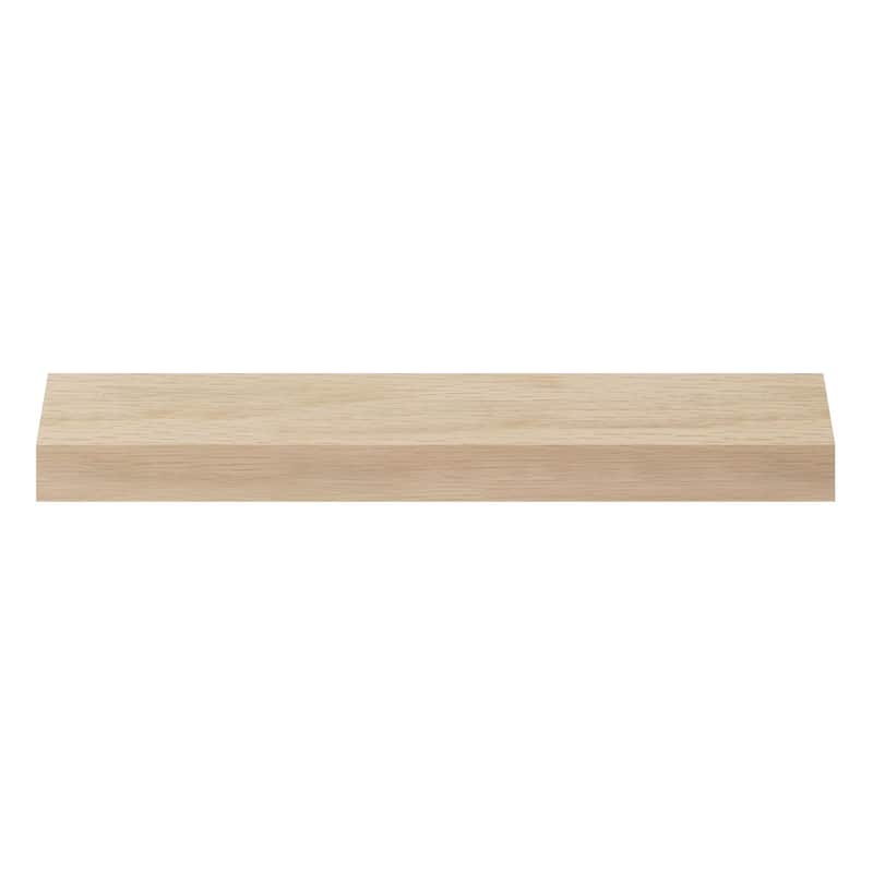 WM75 9/16-in D x 1-5/8-in W x 96-in L Americraft Solid Hardwood Stain Grade Bed Moulding