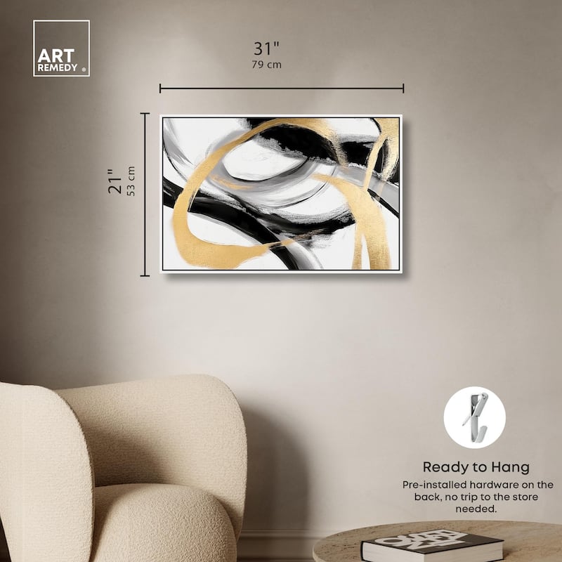 Midas Arc I Canvas by Art Remedy