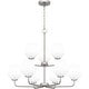 preview thumbnail 2 of 4, Nielson Nine Light Chandelier